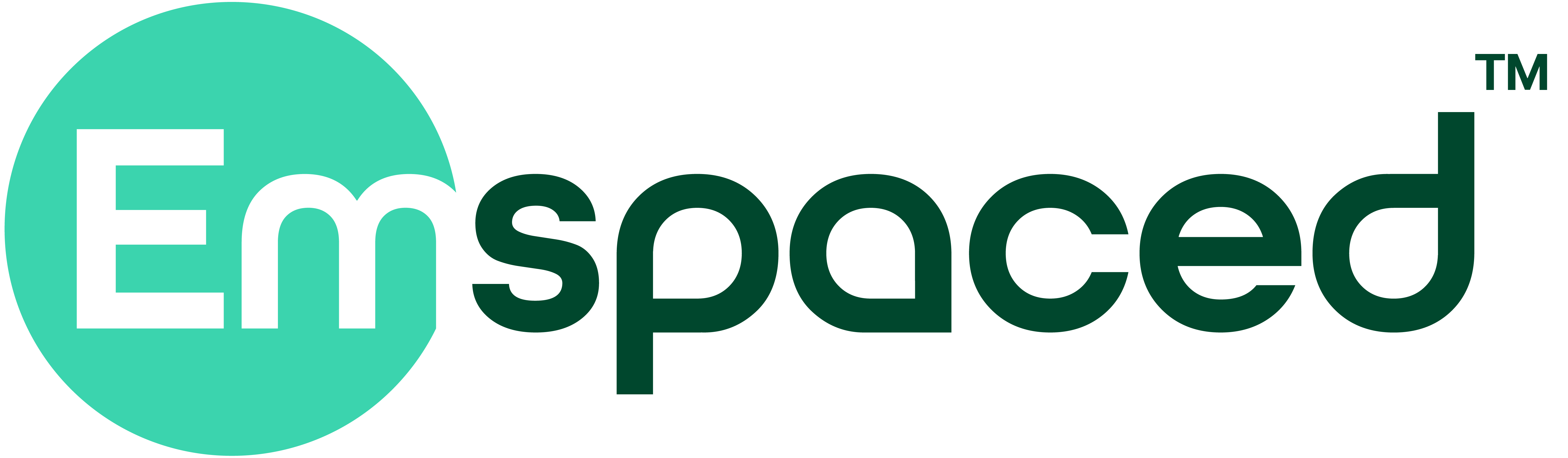 Emspaced Logo with Trademark