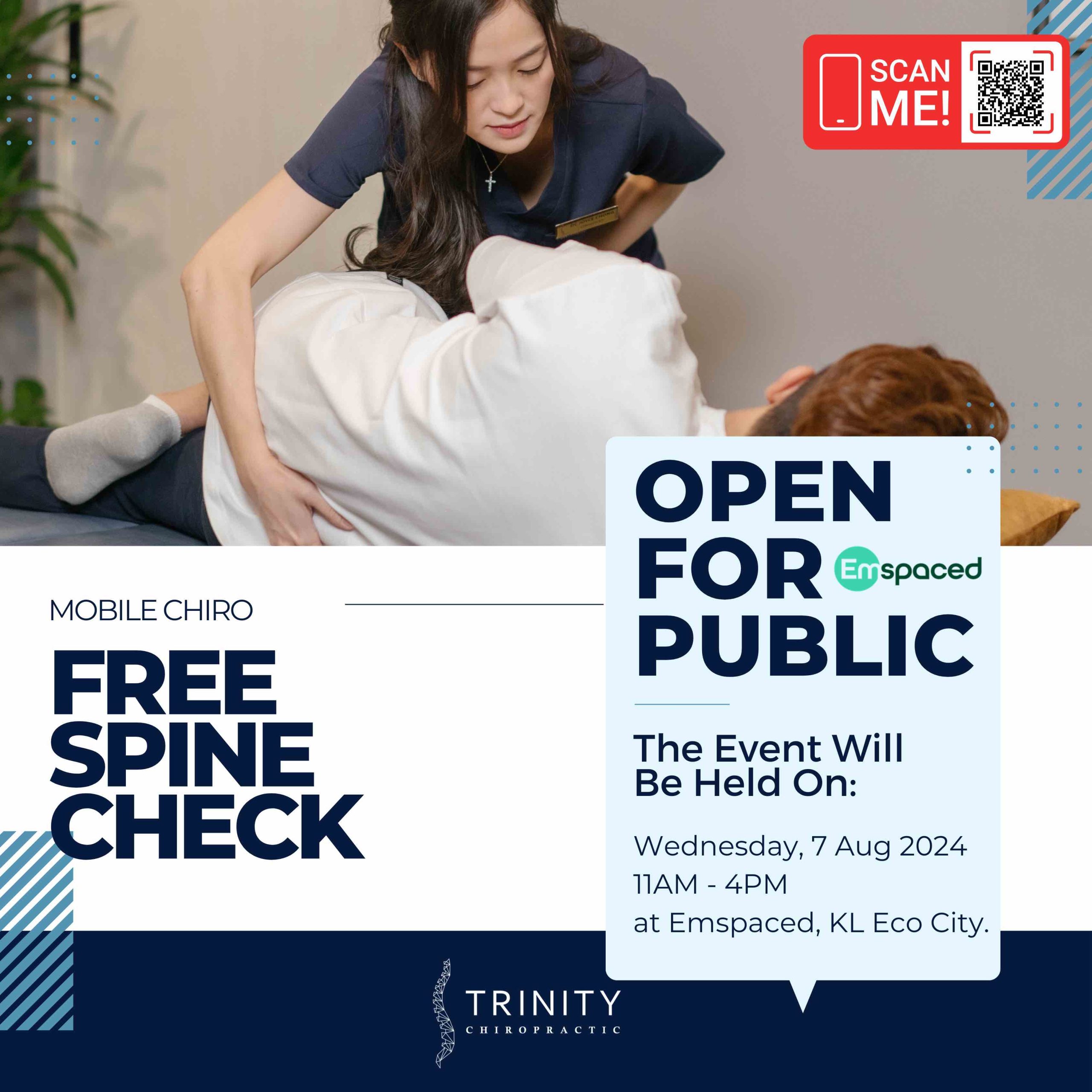 free spine check Trinity Chiropractic